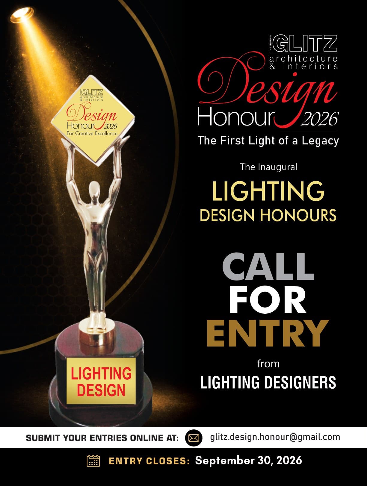 GLITZ Lighting Design Honours 2026